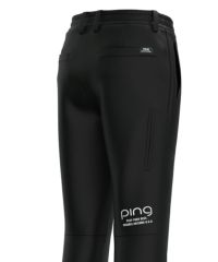 ピンのロングパンツ