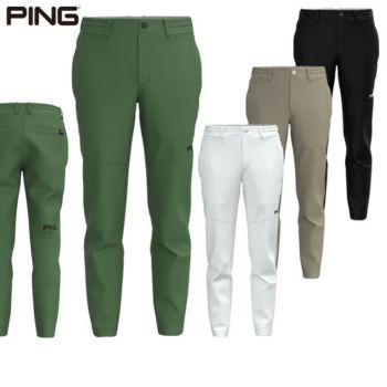 PING ロングパンツ 春夏 カーキ ナイロン サイズL 30％OFFセール】ロングパンツ メンズ ピン PING 2025 春夏 新作