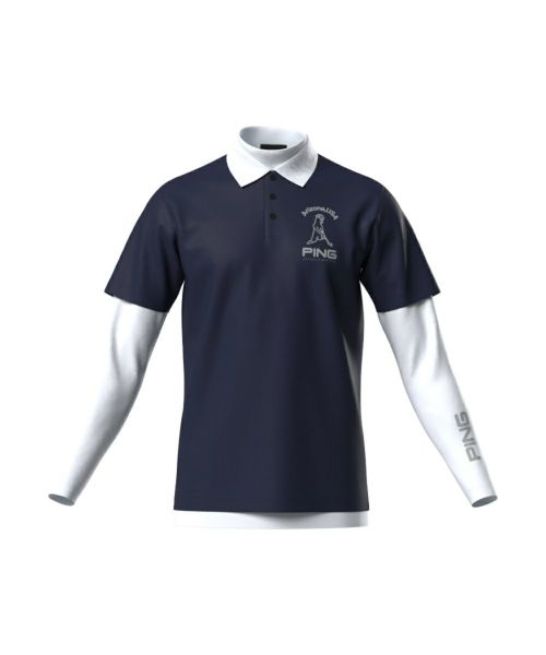 Picone club ポロシャツ＋インナー　セットアップ Picone CLUB 【 40%OFF セール 】ポロシャツ 30代40代50代60代