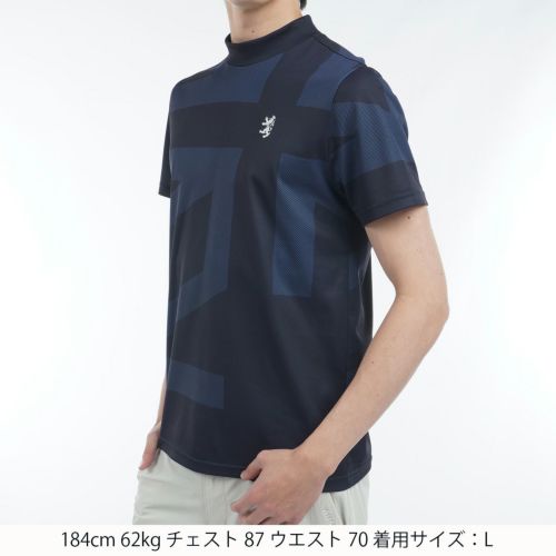 アドミラルゴルフのハイネックシャツ