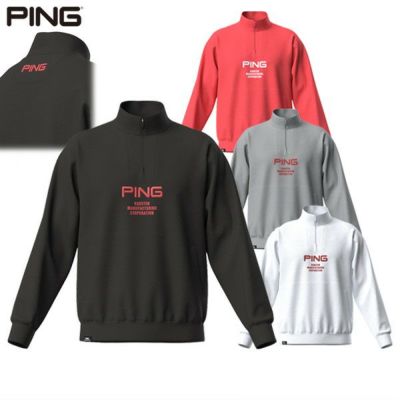 【30％OFFセール】トレーナー メンズ ピン PING 2025 春夏 新作 ゴルフウェア