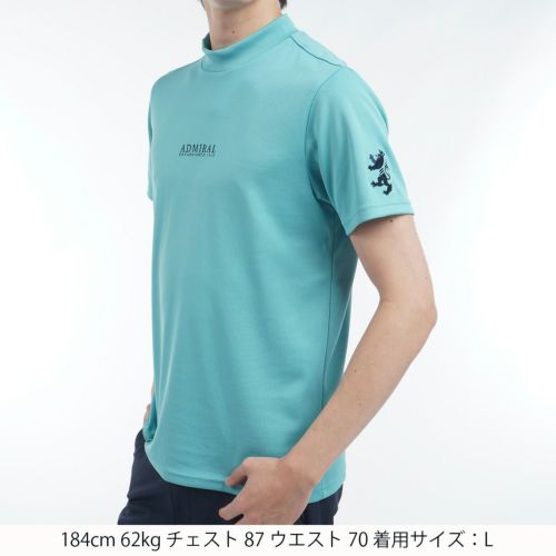 アドミラルゴルフのハイネックシャツ