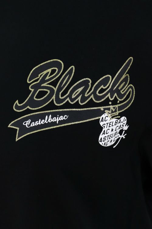 カステルバジャックスポーツブラックラインのハイネックシャツ