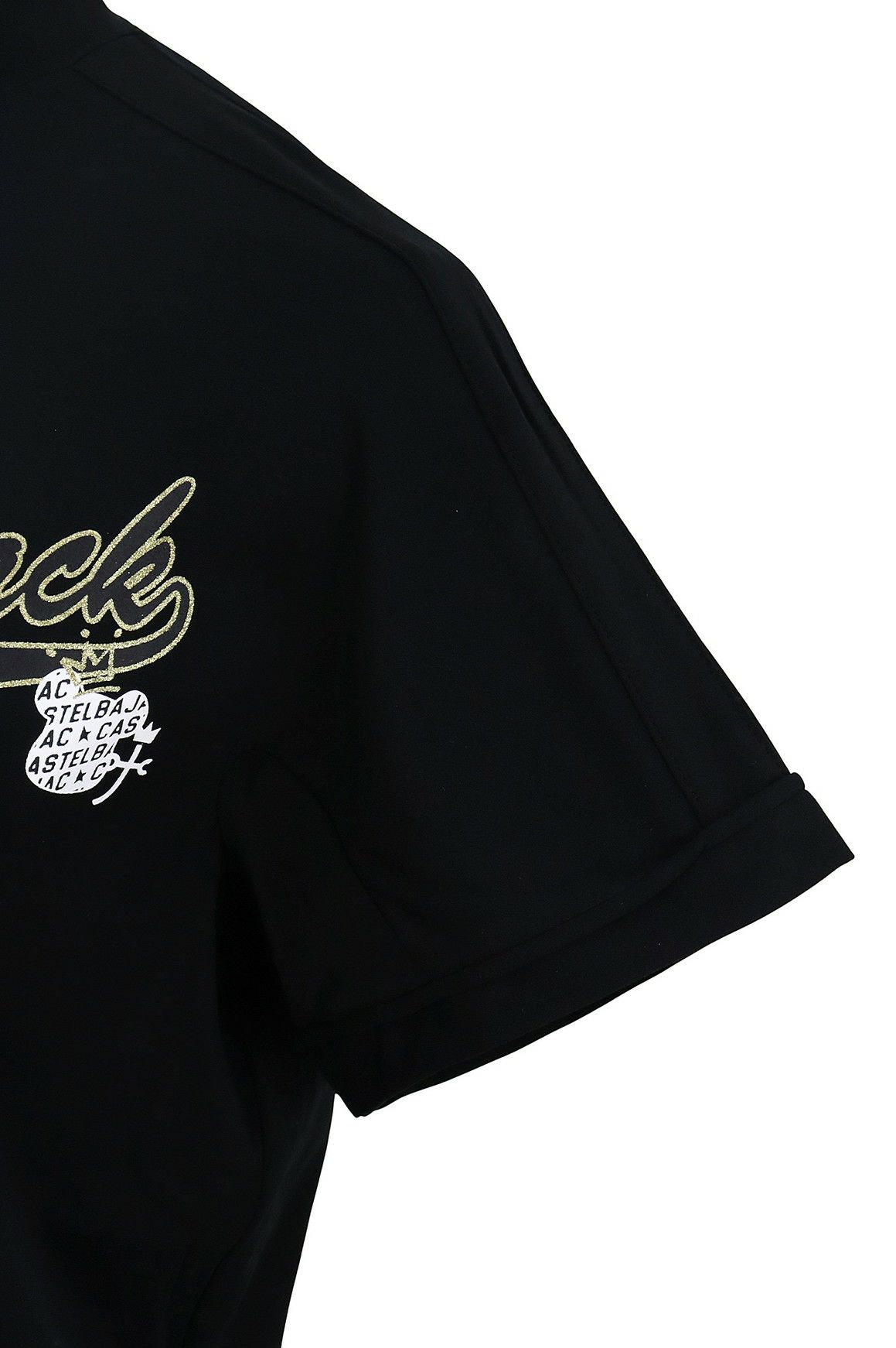 カステルバジャックスポーツブラックラインのハイネックシャツ