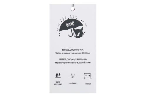 ワックのレインポンチョ