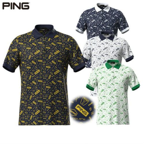 30％OFFセール】ポロシャツ メンズ ピン PING 2025 春夏 新作