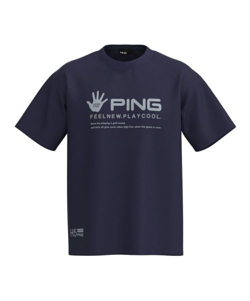 ピンのTシャツ