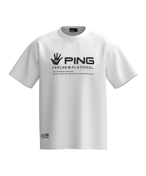 ピンのTシャツ