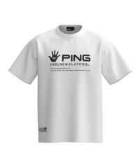 ピンのTシャツ
