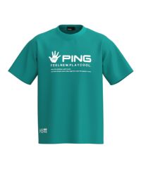 ピンのTシャツ