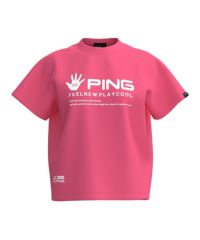 ピンのTシャツ