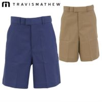 新品 トラヴィスマシュー ハーフパンツ ウエストゴム ネイビー Mサイズ トラヴィスマシュー（Travis Mathew）（メンズ）ゴルフウェア