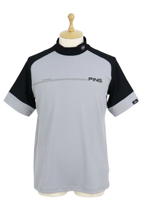サイズ：LL PING ピン 2025年モデル ハイネック 長袖Tシャツ  ホワイト系 [240101428219] ゴルフウェア メンズ ストスト サイズ：LL PING ピン 2022年モデル ニットセーター ホワイト系
