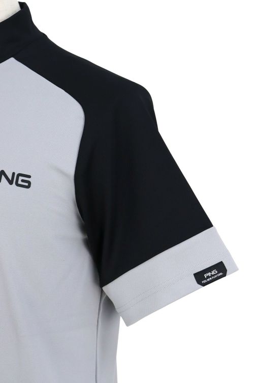 30％OFFセール】ハイネックシャツ メンズ ピン PING 2025 春夏