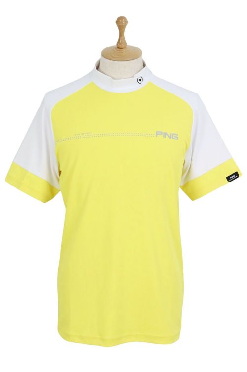 30％OFFセール】ハイネックシャツ メンズ ピン PING 2025 春夏
