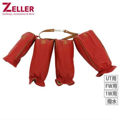ヘッドカバー４点セット メンズ レディース ツェラーゴルフ ZELLER GOLF  ゴルフ