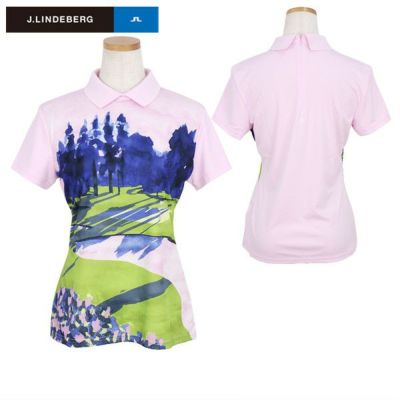 【30％OFFセール】ポロシャツ レディース Jリンドバーグ J.LINDEBERG 日本正規品 2025 春夏 新作 ゴルフウェア