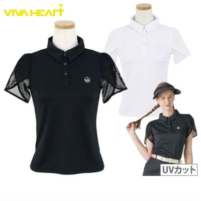 【30％OFFセール】ポロシャツ レディース ビバハート VIVA HEART 2025 春夏 新作 ゴルフウェア