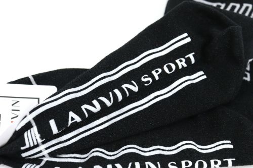 ランバンスポールのラメ入りソックス