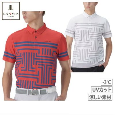 【タイムセール 8/18 13:00迄 15％OFF】ポロシャツ メンズ ランバン スポール LANVIN SPORT 日本正規品 2025 春夏 新作 ゴルフウェア