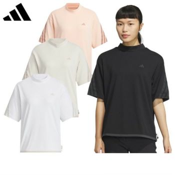 新品✨アディダスゴルフ　上下　森田遥　モックネックシャツ　スカート　ネイビー　M アディダス・アディダスゴルフの商品 | ゴルフウェア通販のT-on