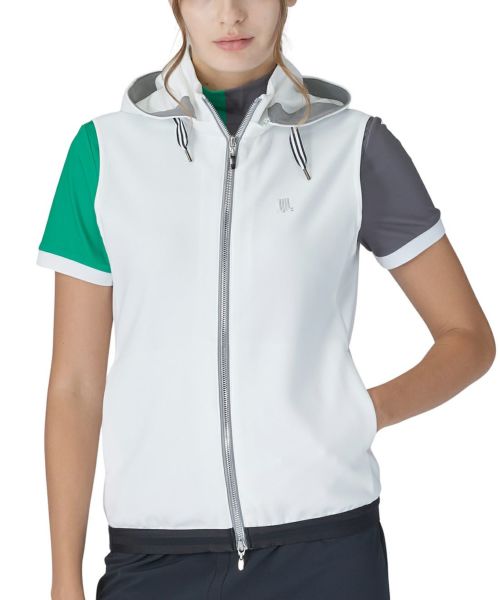 LANVIN SPORT フード付きジャケット ホワイト LANVIN SPORT ランバン スポール - ジャケット・ブルゾン