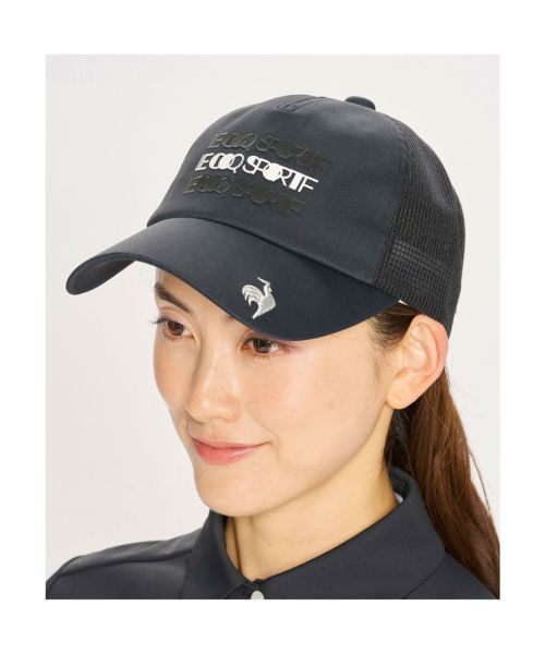 ルコックスポルティフのメッシュキャップ