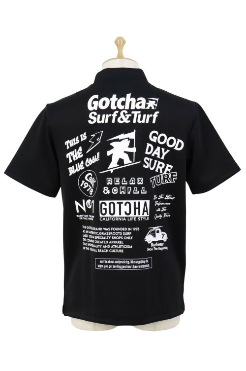 ガッチャゴルフのハイネックシャツ