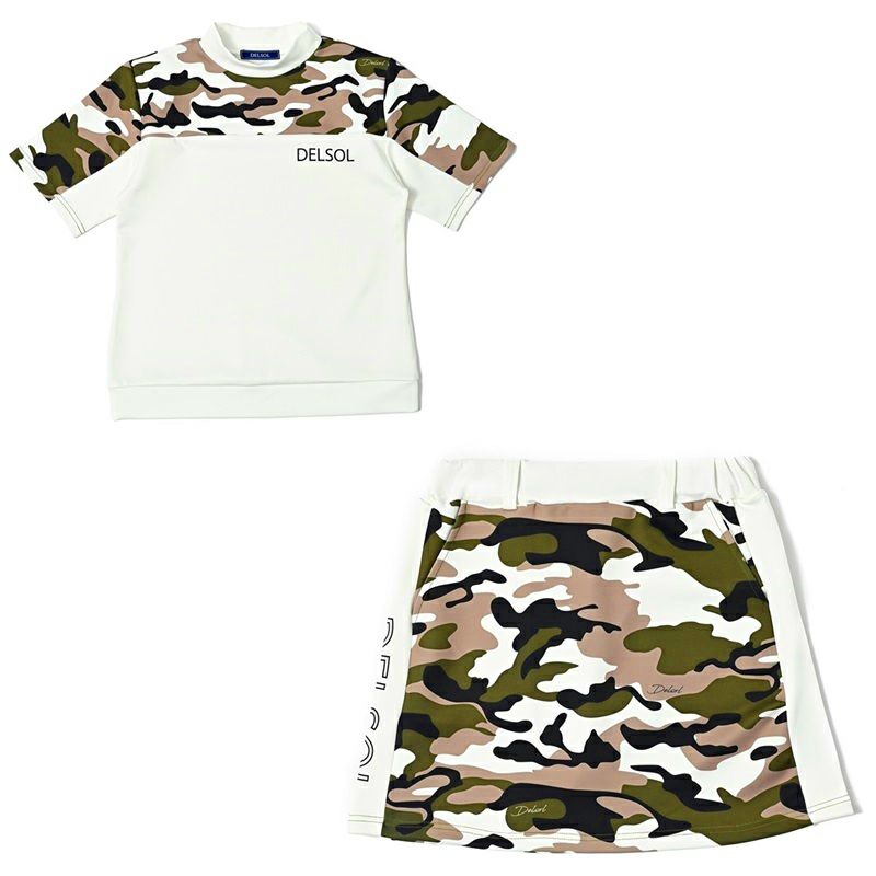 デルソルゴルフのハイネックシャツ