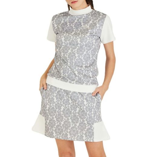 【タイムセール 2/1 13:00迄30％OFF】ハイネックシャツ レディース デルソルゴルフ DELSOL GOLF ゴルフウェア 7870 タイムセール 2/1 13:00迄30％OFF】ハイネックシャツ レディース