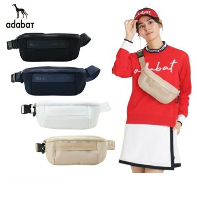 【50％OFFセール】ウエストポーチ レディース アダバット adabat 2025 春夏 新作 ゴルフ