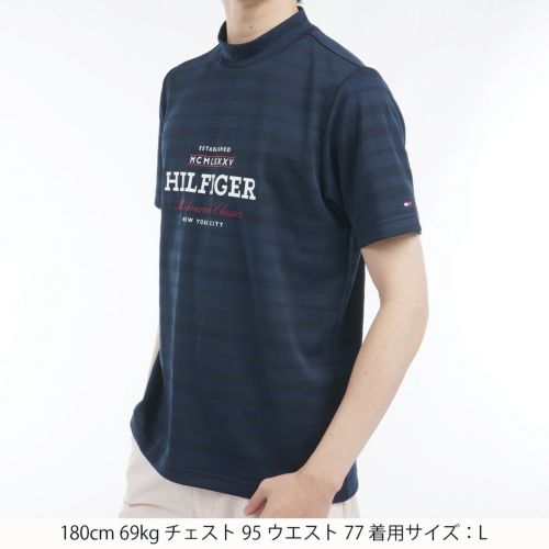 トミーヒルフィガーゴルフのハイネックシャツ
