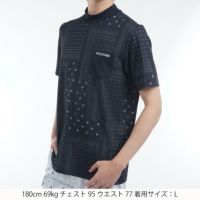 トミーヒルフィガーゴルフのハイネックシャツ