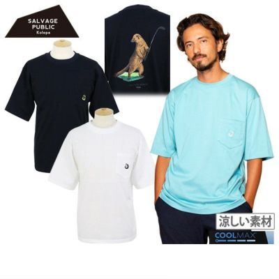 Tシャツ メンズ サルベージパブリックコレパ SALVAGE PUBLIC Kolepa 2025 春夏 新作 ゴルフウェア