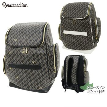 ronレザレクション　バックパック　ラルス　ダークブラック ゴルフ用バックパック・リュック 通販 | レザレクション【公式通販】