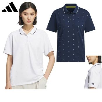 新品✨アディダスゴルフ　上下　森田遥　モックネックシャツ　スカート　ネイビー　M 新品✨アディダスゴルフ 上下 森田遥 モックネックシャツ