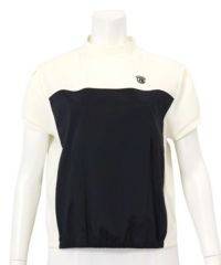 archivio - アルチビオ archivio 36/S ホワイト モックネック フレンチスリーブ アルチビオ archivio 36/S ホワイト モックネック フレンチスリーブ