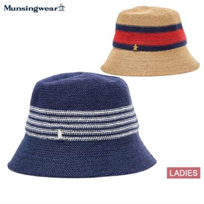 【タイムセール 9/22 13:00迄 10％OFF】ハット レディース マンシングウェア Munsingwear  ゴルフ