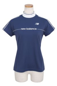 new balance ゴルフ ハイネック　サイズ6 ネイビー 30％OFFセール】ハイネックシャツ レディース ニューバランス