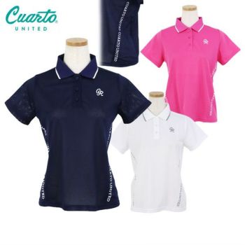★Cuarto UNITED★裏起毛シャツ★白黒★M クアルトユナイテッド Cuarto UNITEDの商品 | ゴルフウェア通販