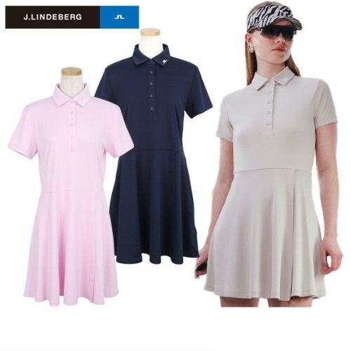 J.LINDEBERG レディース ゴルフワンピース S J.LINDEBERG（レディース）ゴルフウェア Nadia Dress