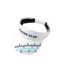 PICONE サンバイザー　ゴルフウエア　レディース picone club - キャップ | サンバイザー | ピンク | レディース