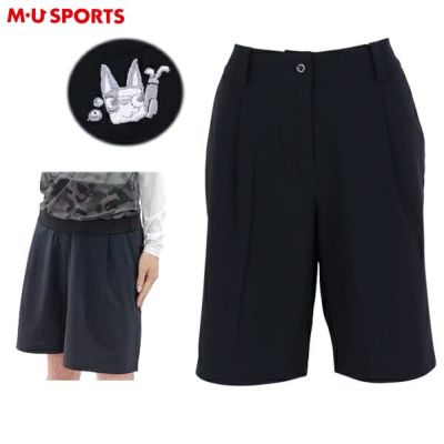 【30％OFFセール】パンツ レディース MUスポーツ エムユー スポーツ M.U SPORTS MUSPORTS 2025 春夏 新作 ゴルフウェア