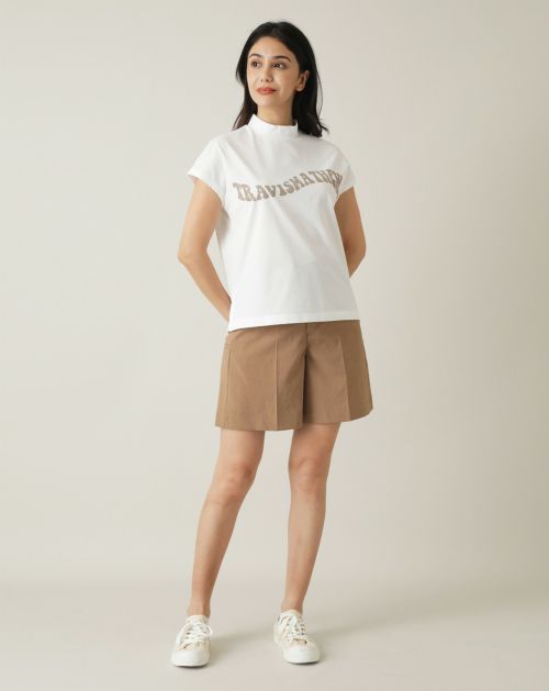トラヴィスマシューのハイネックシャツ
