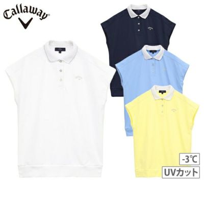 【30％OFFセール】ポロシャツ レディース キャロウェイ アパレル キャロウェイ ゴルフ Callaway APPAREL 2025 春夏 新作 ゴルフウェア