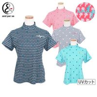 and per se AND PER SE アンパスィ ハイネック半袖Tシャツ