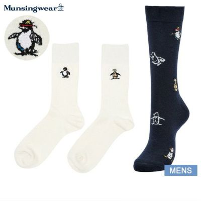 【70周年記念】ソックス メンズ マンシングウェア Munsingwear 2025 春夏 新作 ゴルフ