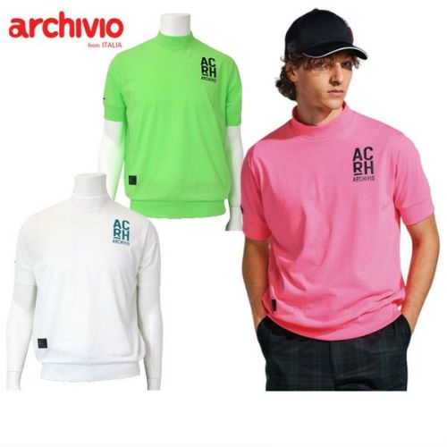 archivio - アルチビオ♡ハイネックTシャツ メンズ】UV半袖ハイネックプルオーバー|アルチビオ-アウトレット