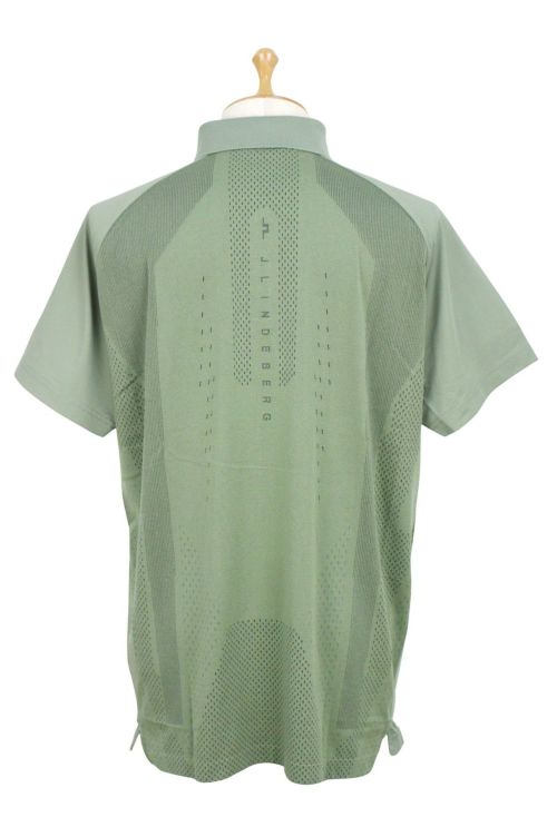 J.LINDEBERG ゼブラ柄　ジェイリンドバーグ 正規品　ポロシャツ J.LINDEBERG ポロシャツ 「J.LINDEBERG/GOLF」袖ロゴ刺繍ポロ