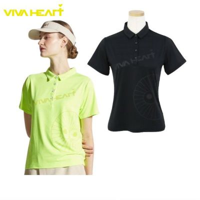 【30％OFFセール】ポロシャツ レディース ビバハート VIVA HEART 2025 春夏 新作 ゴルフウェア